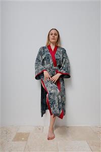 BAXEND Wrap Kadın Kırmızı Kimono