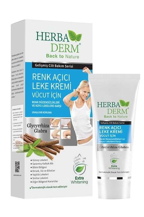 Herbaderm Vücut Beyazlatıcı Krem 60 Ml Renk Düzensizlikleri Ve Koyu Leke Karşıtı