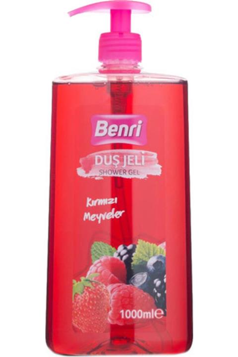 Benri Kırmızı Meyveler 1000 Ml Duş Jeli