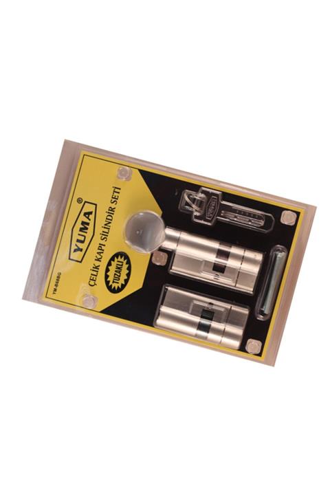 Yuma 68mm Mandallı Çelik Kapı Tuzaklı Barel Seti - Sarı