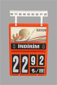 Modern Raf Manav Bakliyat Etiketliği Turuncu 3'lü