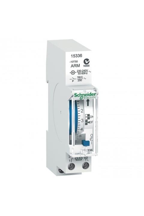 232ELEKTRİK Schneider 15336 Zaman Saati Elektromekanik 16a-24h-100 Saat Rez. (made In Germany)