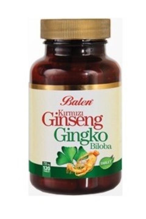 Balen Kırmızı Ginseng Gingko Biloba 720 Mg 120 Tablet 3 Kutu