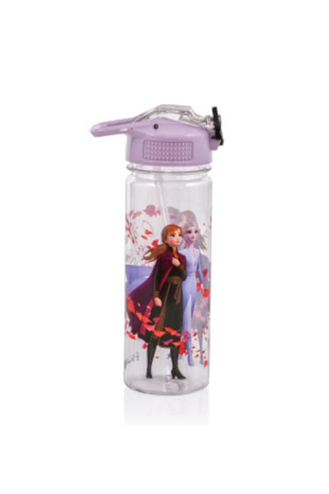 Frocx Frozen Lisanslı Plastik 600 ml Şeffaf Matara