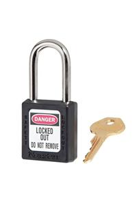 Master Lock Siyah Standart Emniyet Kilidi 410