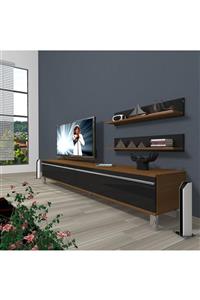 Decoraktiv Eko 4 Mdf Std Krom Ayaklı Tv Ünitesi Tv Sehpası