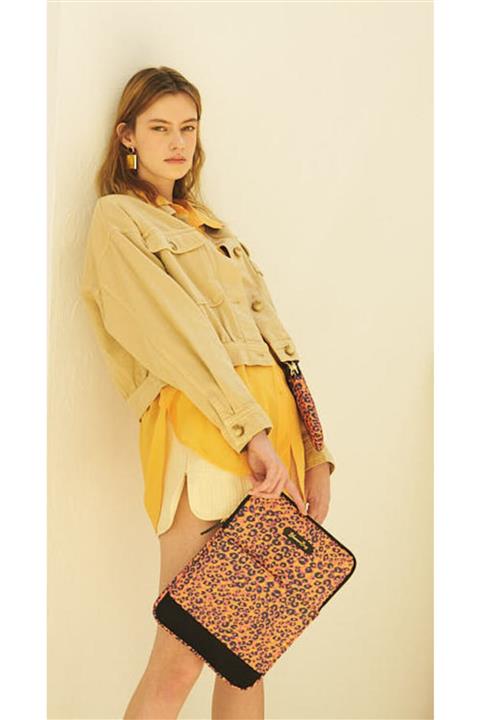 BloominBag Orange Marmar 13 Inch Laptop Kılıfı