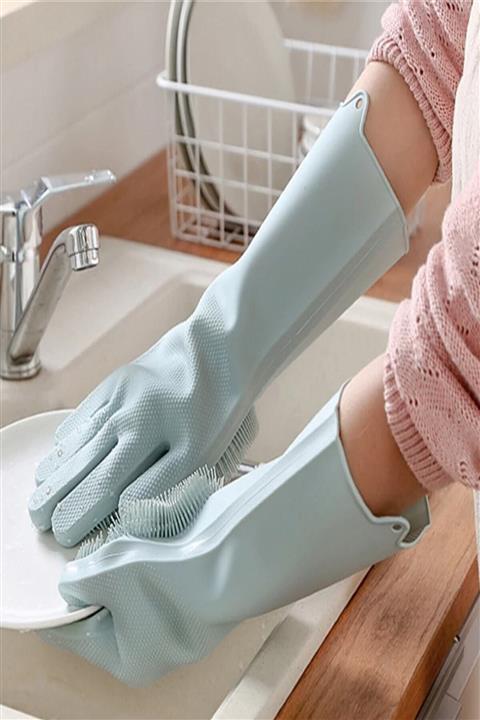 Welfare Silikon Bulaşık Yıkama Eldiveni (çift)