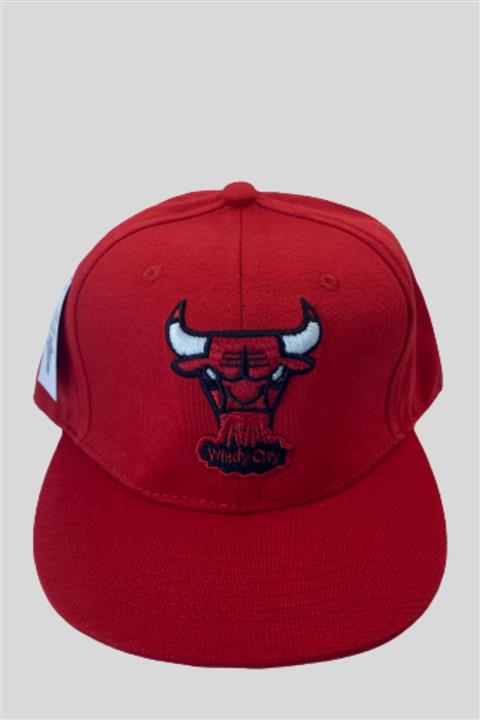 HemenALbence Unisex Kırmızı Chicago Bulls Hiphop Snapback Cap