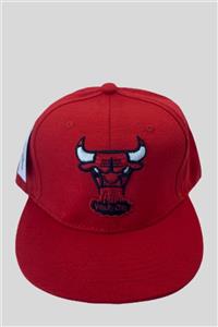 HemenALbence Unisex Kırmızı Chicago Bulls Hiphop Snapback Cap