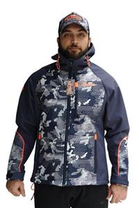 Fujin Camo Blue Softshell Mont