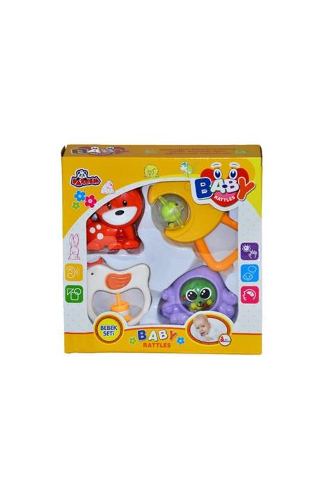 VARDEM OYUNCAK Kutu Çıngırak Set 4'lü