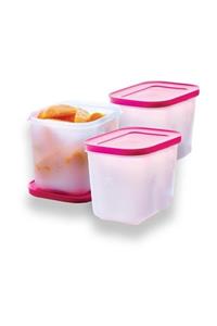 Tupperware Alaska Buzdolabı Saklama Kabı Dik ( 3 X 1.1 Lt )