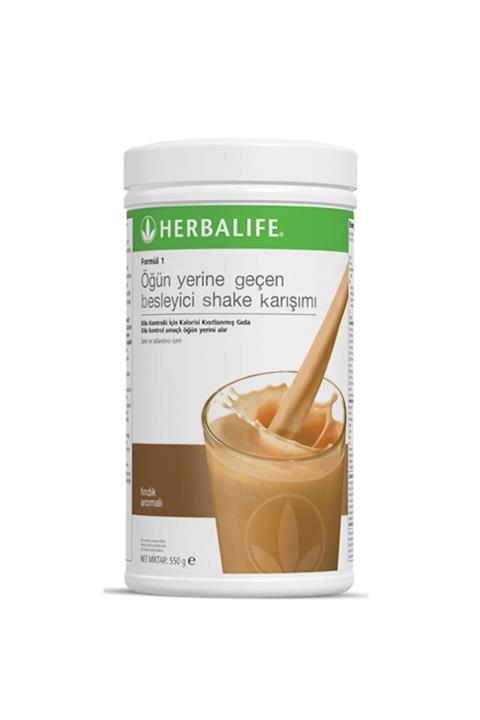 Herbalife Formül 1 Besleyici Shake Karışımı Fındık Aromalı 550 gr