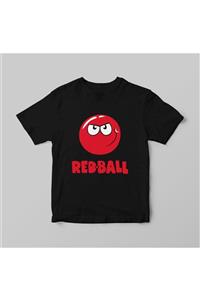 nrage Kadın Siyah Red Ball Top Tişört