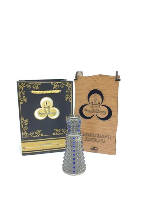 Osmanlı Sarayı Sahra-i Cedit Kokusu Mavi Özel Tasarım Şişe 4gr