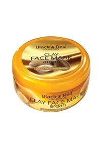 Black Red 400ml Cilt Yenileyici Kırışık Giderici Argan Yağlı Killi Yüz Maskesi