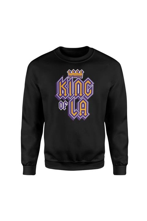 NSJ SPORTIVE King Of La Siyah Sweatshirt