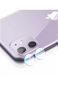 ucuzmi Iphone 12 Uyumlu Mini Arka Kamera Lens 2 Yuvarlak Lazer Kesim Cam Yekpare 2 Parça Koruma