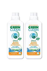 Green Clean Organik Portakal Yağlı Bitkisel Bulaşık Makinesi Jel Deterjanı 1000 Ml 2'li