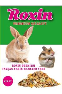 Roxin Premıum Tavşan Yemi Ile Hamster Yemi 2,5 Lt