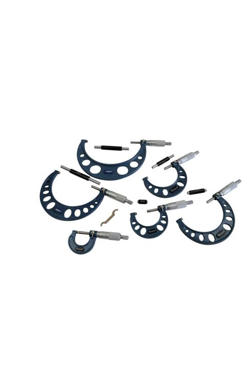 DASQUA 0-150mm 6 Parça Mikrometre Seti 0,01 (4111-8215)