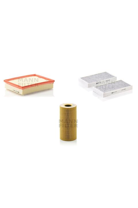 MANN Renault Laguna 2.0 Dci 130 Bg 07-- 15 Filtre Bakım Seti