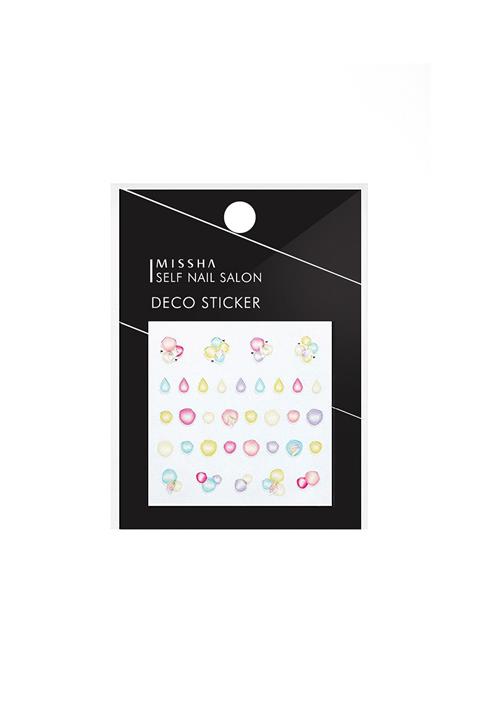 Missha Yapışkan Tırnak Süsü Self Nail Salon_Deco Sticker(No.2/Summer Waterdrop)