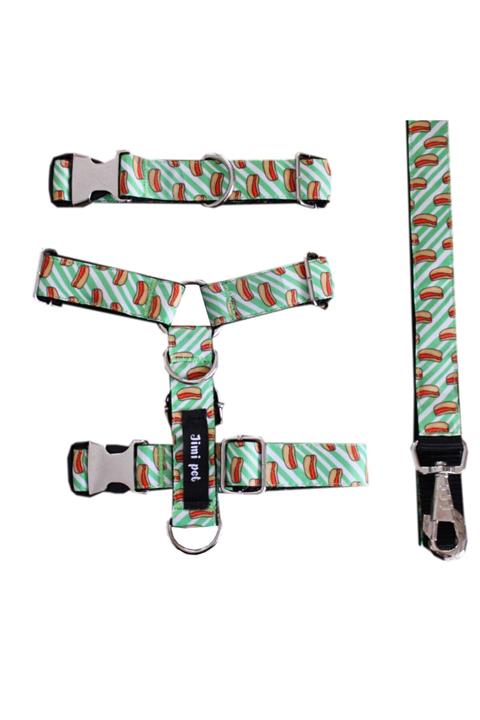 Jimi pet Tasma Seti Small Beden Hot Dog Model