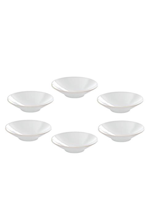 Porland Morocco 6'lı Sade Çukur Tabak 19cm