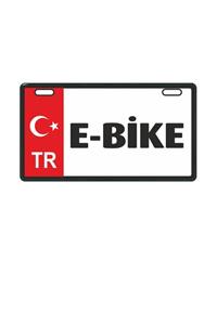 SEVENKARDEŞLER Kırmızı E-bike E-bike Plakalık