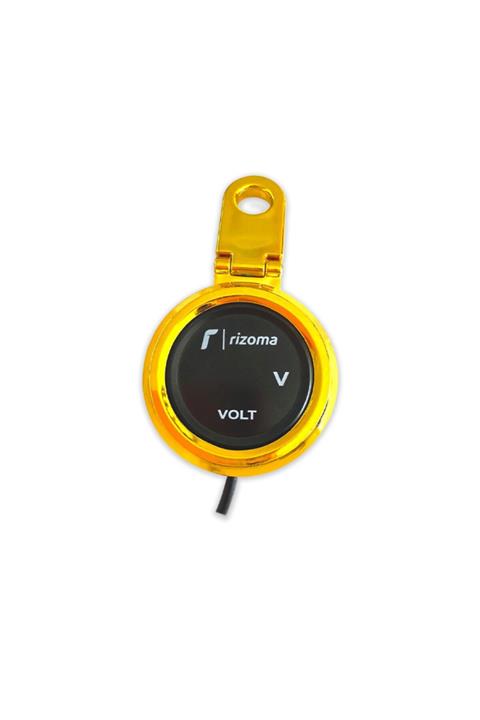 Knmaster Rizoma Dijital Voltmetre Kırmızı Led Yuvarlak Model