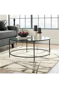 tino furniture Roma Mat Siyah Orta Sehpa