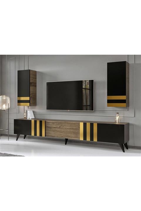 Vivense Black Gold Tv Ünitesi