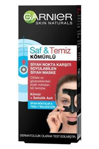 Garnier Saf&temiz Kömürlü Siyah Nokta Karşıtı Soyulabilen Siyah Maske