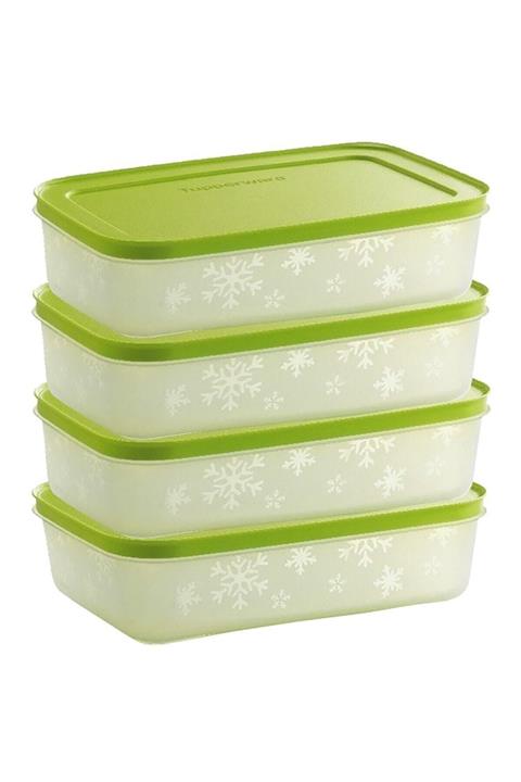 Tupperware Alaska Buzdolabı Saklama Kabı Yatay ( 4 X 1 Lt )