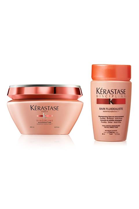 Kerastase Saç Yatıştırıcı Bakım Seti - Discipline Maske 200 ml + Discipline Şampuan 80 ml 2840095015404