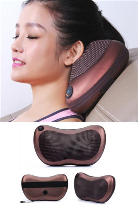 rüzgaravm Oto Araba Masaj Yastığı Ovmalı Çift Motorlu Masaj Cihazı