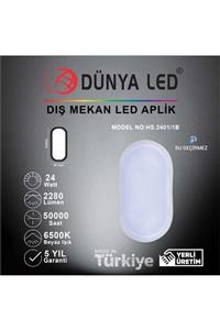 DÜNYA LED Hs.2401/1-b 24w Beyaz Led Glob Armatür 6500k Beyaz Işık