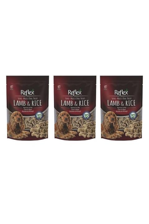 Reflex Semi Moist Yumuşak Kuzu Ve Pirinçli Köpek Ödülü 150 Gr X 3 Adet