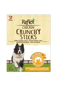 Reflex Crunchy Sticks Tavuklu Çıtır Köpek Ödül Çubukları 80 Gr