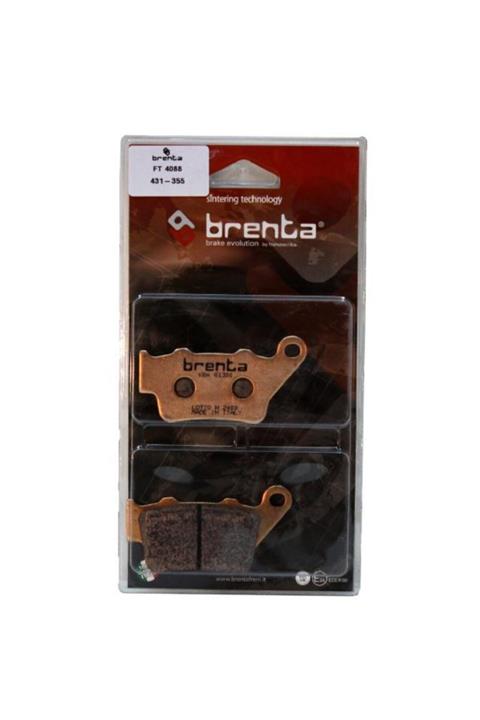 Brenta Aprilia Pegaso 650 Ie Disk Sinter Metal Fren Arka Balata (2001-2004)