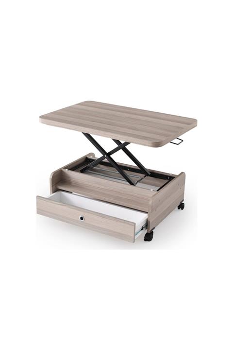 Kardelen Akıllı Orta Sehpa 2 Çekmeceli 3 Kademeli Hnc,mbg,es