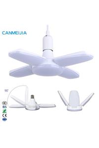 gaman 50w Pervane Led Lamba Ayarlanabilir 4 Kollu E27 Beyaz Işık