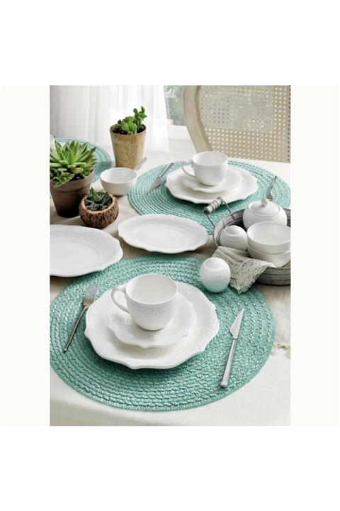 Taç Flower 35 Parça Kahvaltı Takımı