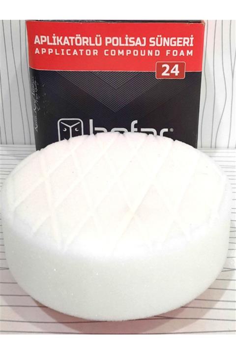 BEFAR Baklava Desenli Vidalı Pasta Süngeri Beyaz B024011