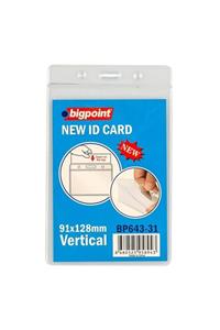 Bigpoint Kart Poşeti Dikey 91x128mm 10'lu Poşet