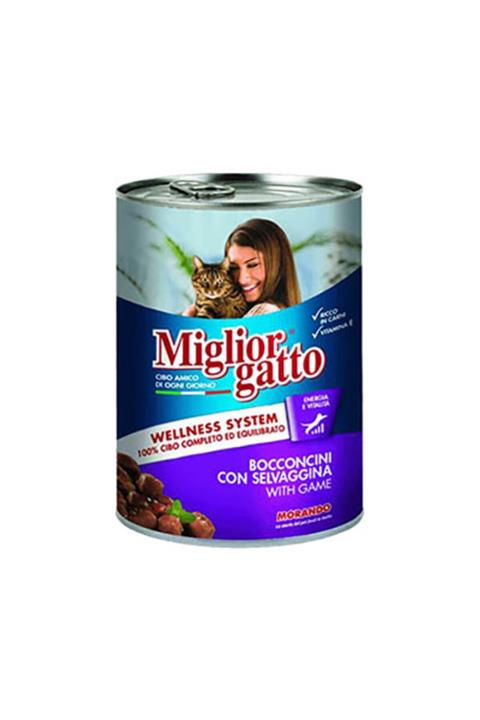 Miglior Gatto Av Hayvanlı Yetişkin Kedi Konservesi 405 gr 24 Adet