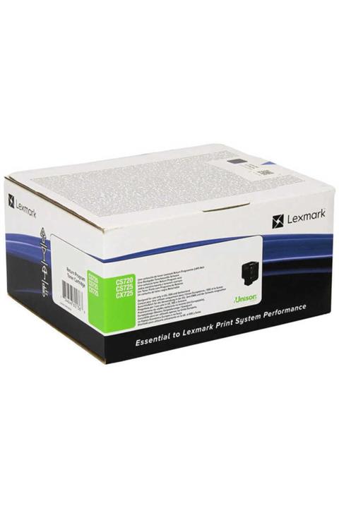Lexmark Cs720-74c5sc0 Mavi Orjinal Toner Yüksek Kapasiteli
