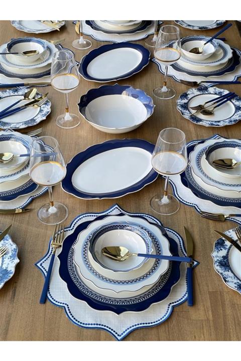 ROSSEV Yemek Takımı Olympos 81 Parça 6 Kişilik